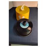 Disk Go case w/ variety 45s