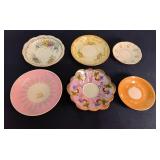Misc decorative saucer lot