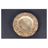 Longaberger pewter candle plate