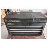 Metal tool box w/ contents