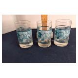 Corelle impressions blue velvet drinking glasses