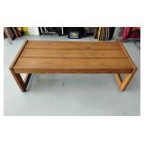 Wooden coffee table