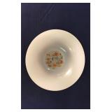 Anchor Hocking Home Sweet Home pattern bowl
