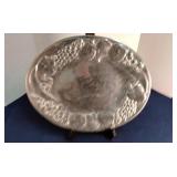 Wilton Armetale oval serving platter
