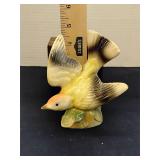 Ceramic bird figurine