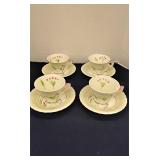 Myott Sun England cups/saucers