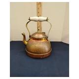 Brass/copper tea kettle