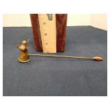 Brass & copper angel candle snuffer