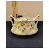 Japan hand painted sugar bowl