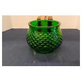 EO Brody Emerald scale glass bowl