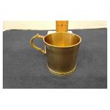 German brass mug