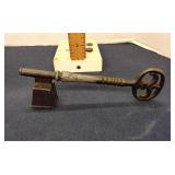 Skeleton key paperweight