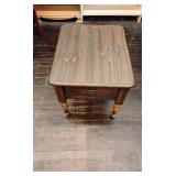 Wooden end table