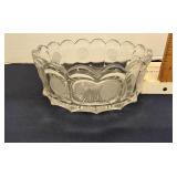 Fostoria coin glass bowl