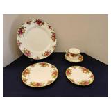 Royal Albert old country rose place setting