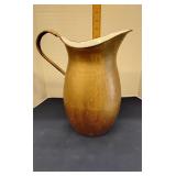 MCM Miro gold colored aluminum pitcher