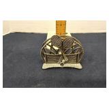 Pewter business card holder