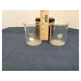 250ML glass beakers (2)