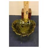 'Loganberry' Pattern Indiana glass bowl