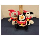 Christmas plush lot (3)