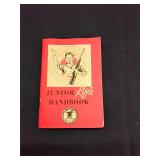 NRA Junior rifle handbook booklet