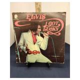 Elvis I got lucky vinyl album