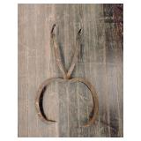 Cast iron ice tongs