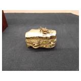 Handmade metal jewelry casket