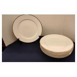 Farberware 'Elegance Gold' plates (7)