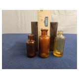Vintage medicine bottles (3)