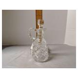 Cut glass cruet