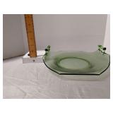 Glass serving tray