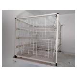 Metal 3 drawer storage rack