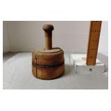 Wooden butter mold