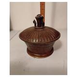 Decorative center piece covered bowl