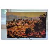 Canvas landscape print