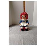 Bobbs Merrill Co Raggedy Anne piggy bank