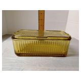 Federal glass refrigerator dish
