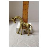 Brass giraffe