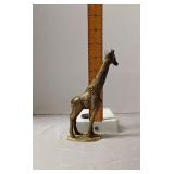 Brass giraffe