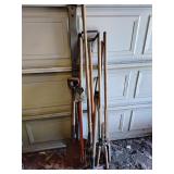 Assorted yard tool lot