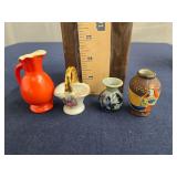 Miniature porcelain & pottery