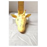 Giraffe head wall decor