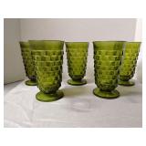 Indiana glass 'Whitehall' goblets