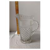 Anchor Hocking Wexford Crystal Pitcher