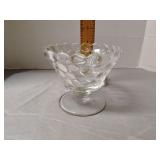 Bubble glass compote