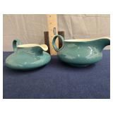 Harkerware Gravy boat & creamer