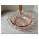 'Old Colony' pink depression bowl