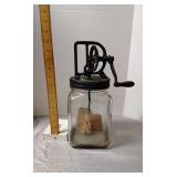 USA Dazey churn MFC co butter churn hand crank
