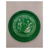 Great seal of North Carolina platter